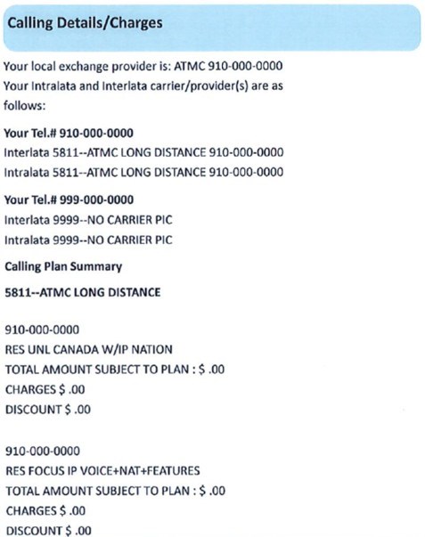 FOCUS Broadband Bill