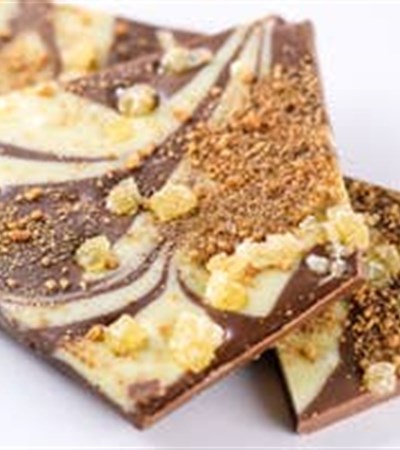 Gingerbread Chocolate Bark