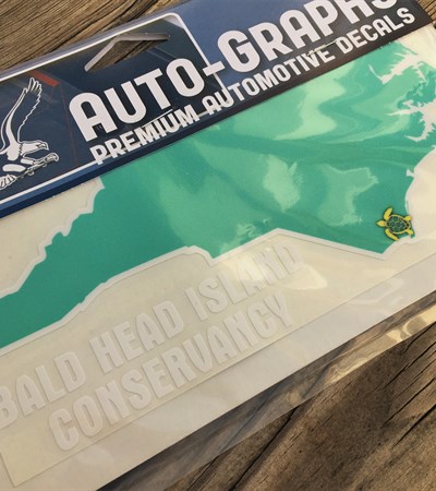 NC Outline BHIC Auto Decal