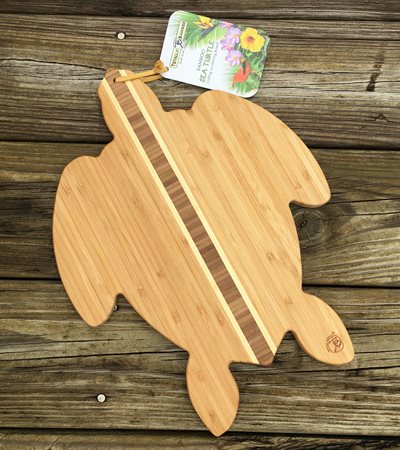 Bamboo Turtle Serving Board
