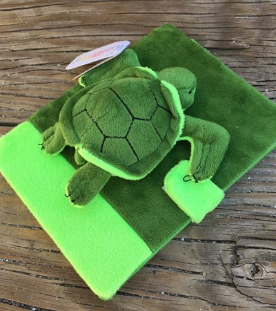 Plush Turtle Notebook