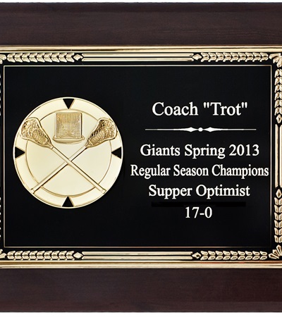 HAL79 Lacrosse Plaque
