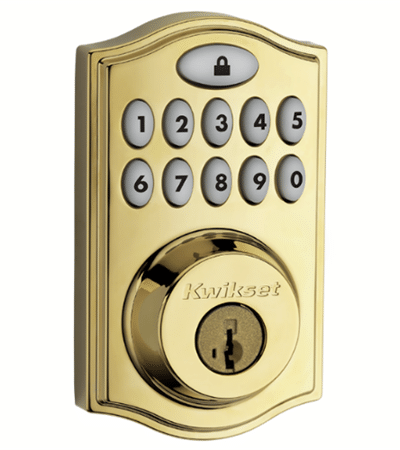 SmartCode Deadbolt - Brass