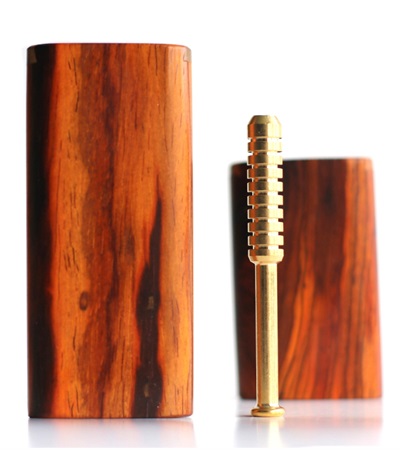 Cocobolo Wood Dugouts and One Hitters- Slider Lid-Handcrafted Functional Art