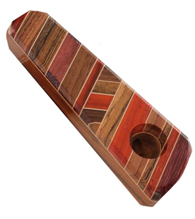 Exotic Wood Pipe-B32-3.75