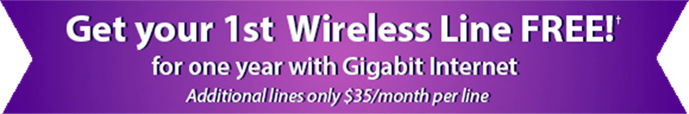 Wireless Offer Banner Mockup